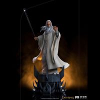 FIGURA IRON STUDIOS THE LORD OF THE RINGS BATTLE DIORAMA SERIES SARUMAN LIMITEDEDITION 1/10