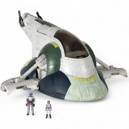 STAR WARS MICRO GALAXY SQUADRON JANGO FETT'S STARSHIP