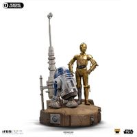 STAR WARS C-3PO Y R2-D2 ART SCALE 1/10