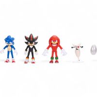 COLECCIONABLE JAKKS PACIFIC SONIC 3 THE HEDGEHOG MOVIE COLLECTION 4-PACK