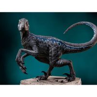 FIGURA IRON STUDIOS JURASSIC PARK ICONS VELOCIRAPTOR BLUE (B)