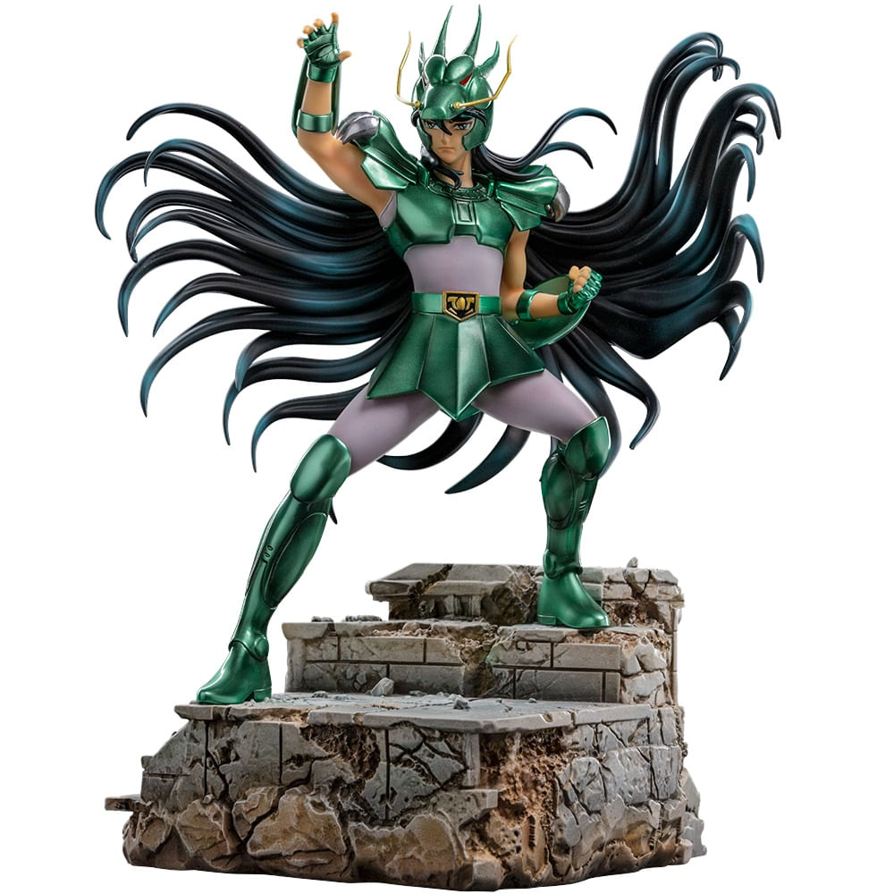Figurine Saint Seiya Dragon Shiryu – Saint Cosmo Mémoires 15 Cm, Banpresto, Japon