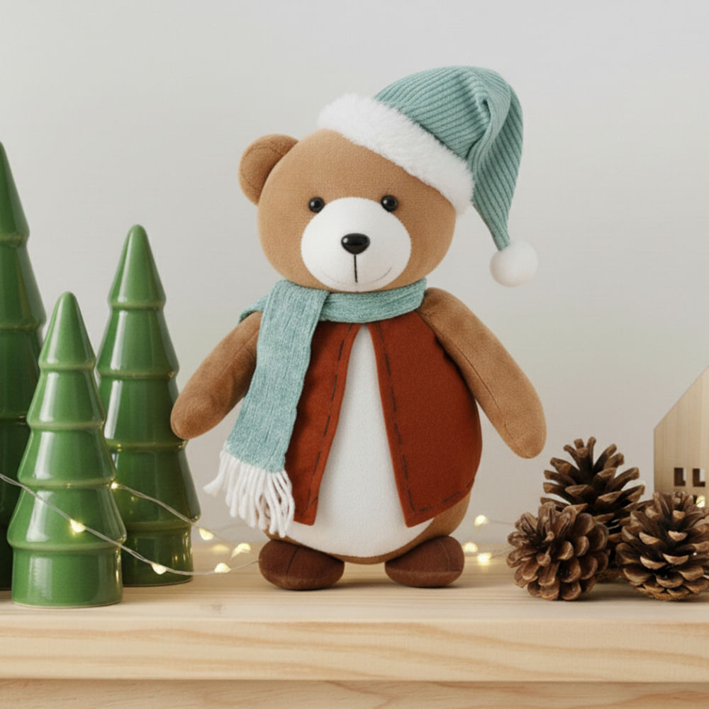 Oso Sentado 17x28cm Cuentos del Bosque