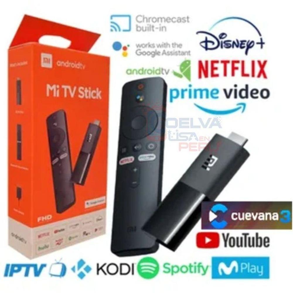 Xiaomi mi tv stick streaming box s chromecast integrado android premium
