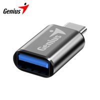 Adaptador Genius ACC-C2A Plata USB-C a USB-A 3.0 Velocidad 5 Gbps