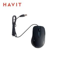 Mouse Alámbrico HAVIT HV-MS753 Sensor Óptico con conector USB - BK