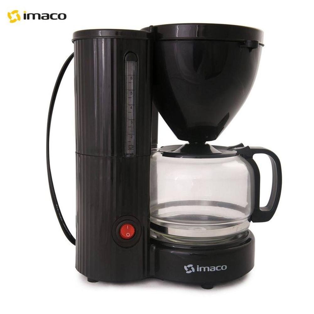 Cafetera Electrica Imaco ICM608N Negro de 6-8 Tazas