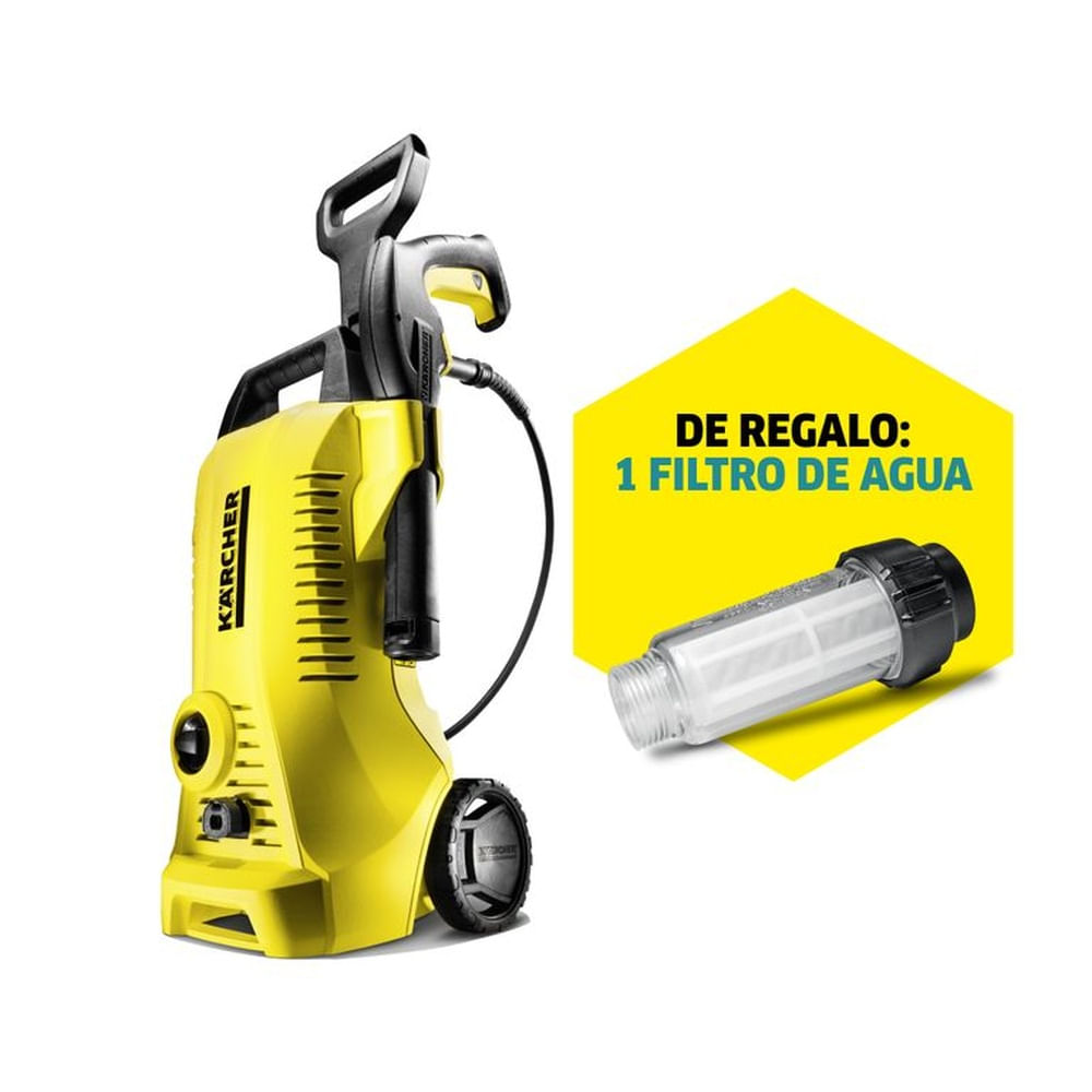 Pack Hidrolavadora K2 Power Control Car con Filtro de agua