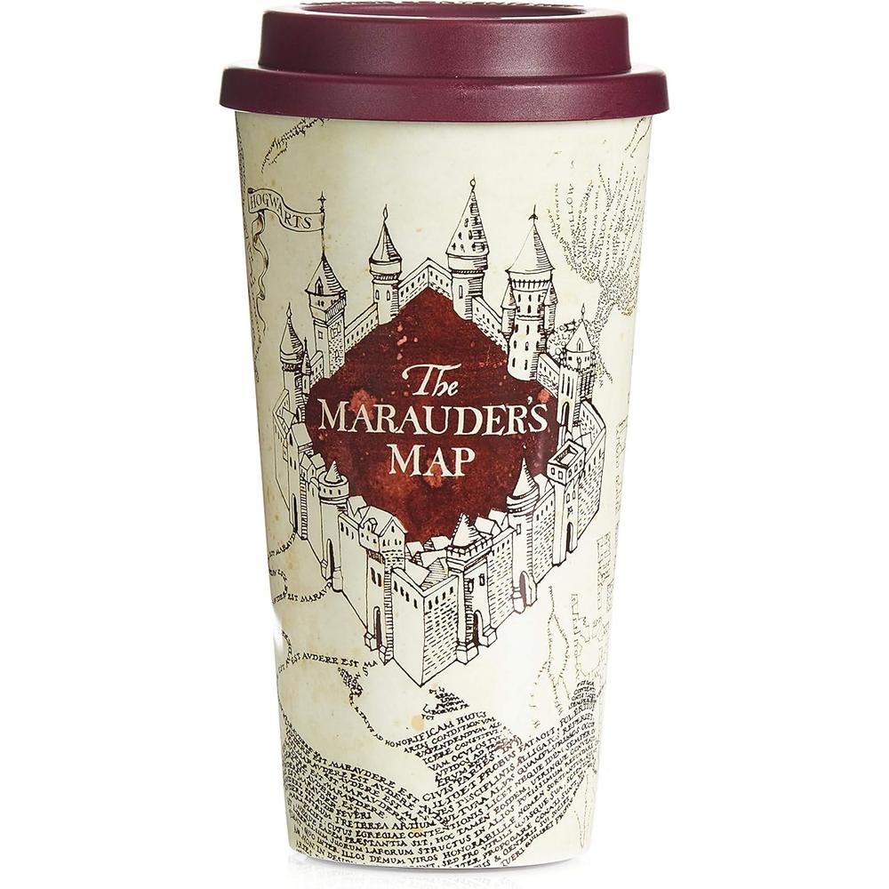 Paladone Harry Potter, taza viaje Mapa del Merodeador 450 ml