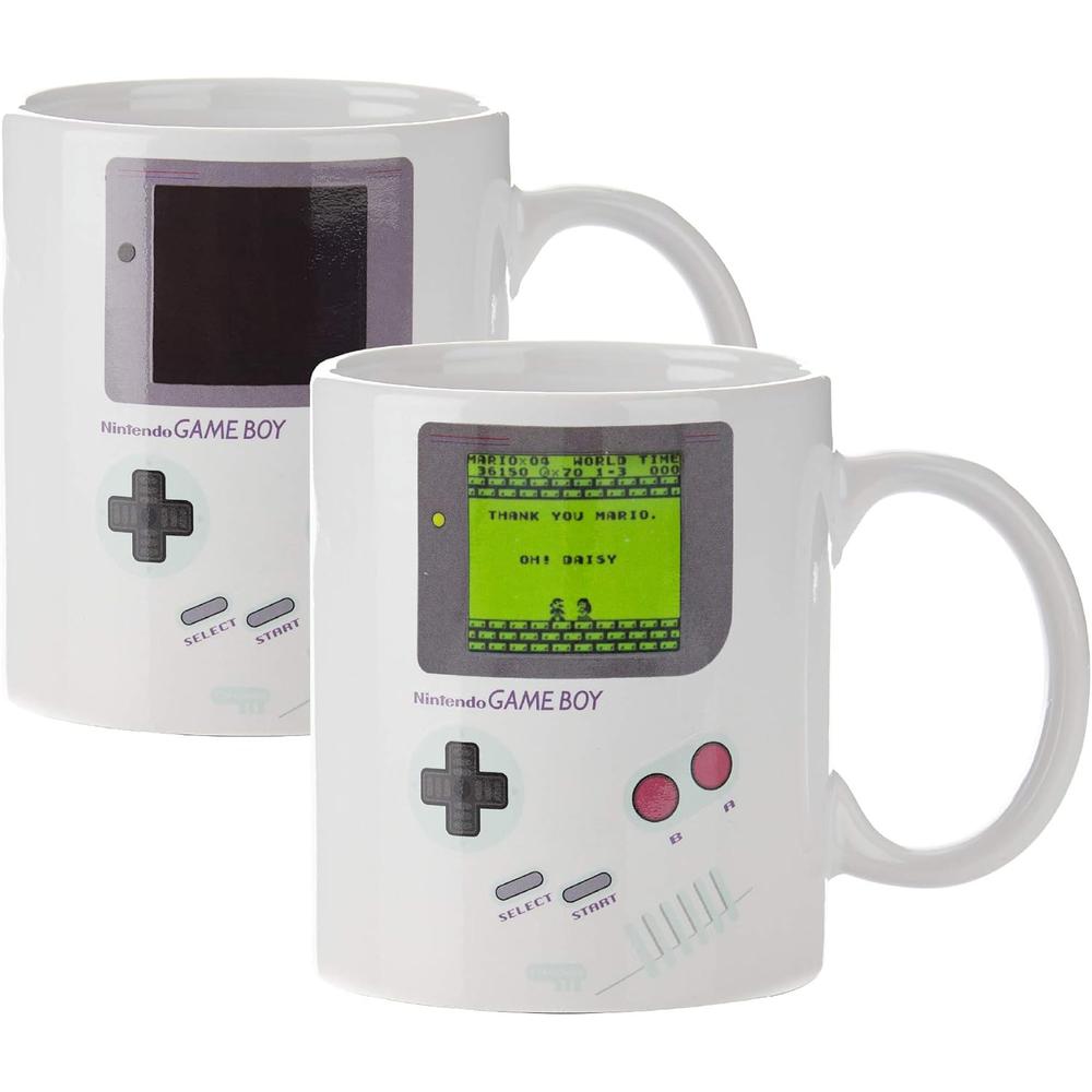 Paladone Gameboy taza térmica cambia color 10 oz / 295 ml
