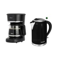 Combo Cafetera Oster de 12 tazas y Hervidor Finezza