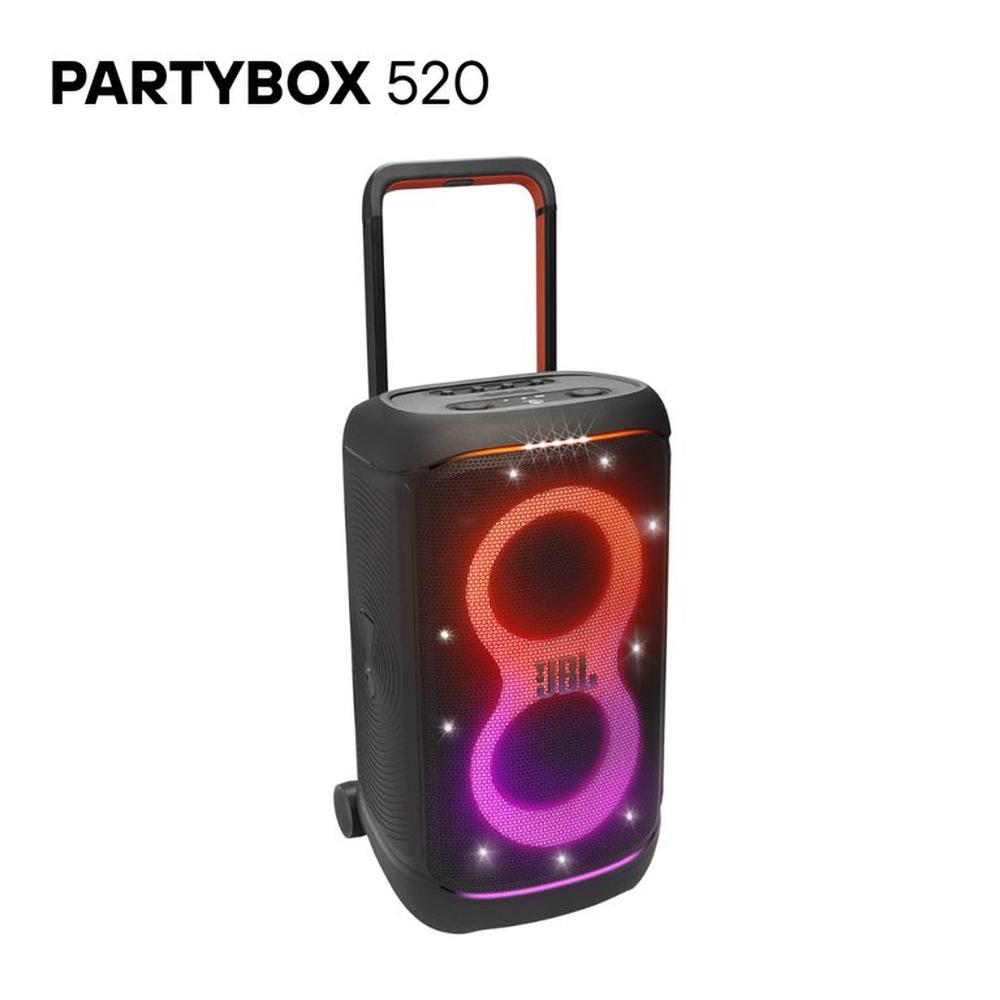 Parlante Bluetooth Jbl Partybox 520 de 400w hasta 15 horas - BK
