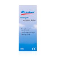 Tiras Reactivas Para Urianálisis Mission 2p Caja 50 Und