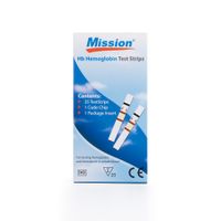 Tiras Reactivas Para Hemoglobina Mission Hb Fco 25 Und