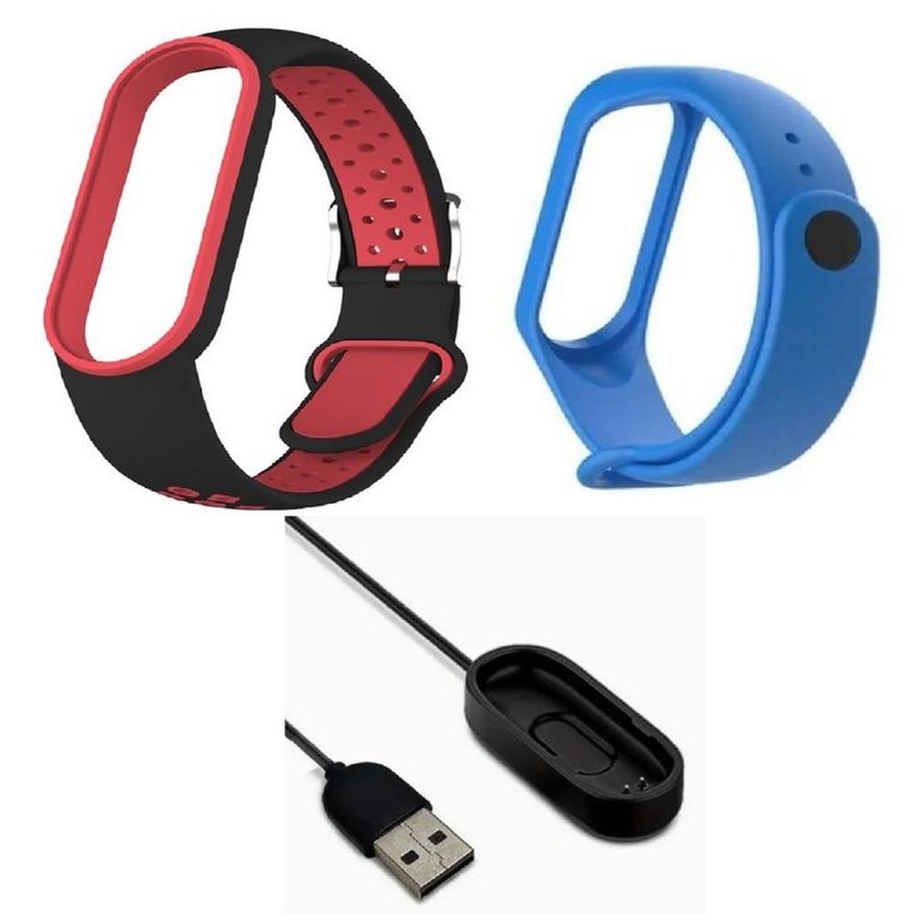 Correas Silicona Xiaomi Mi Band 4 y cargador