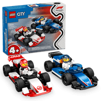 LEGO 60464 Coches de F1 Williams Racing y Haas F1