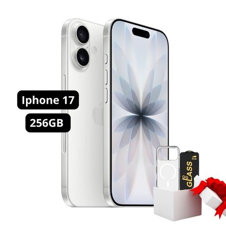IPHONE 17 eSIM 256GB WHITE - INCLUYE MICA Y CASE DE REGALO IPHONE 17 eSIM 256GB WHITE - INCLUYE MICA Y CASE DE REGALO