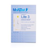 Lancetas Automáticas 26 G 1 Niv Montest Lite 3 Caja 100 Und