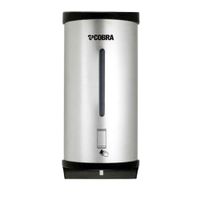 Dispensador de jabon liquido y gel alcohol a sensor marca COBRA EA-AUTOSS