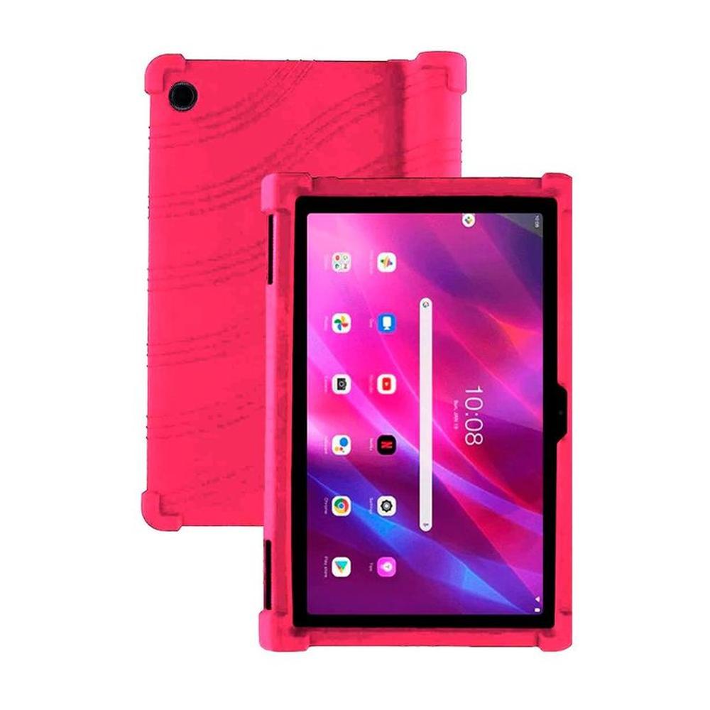 Funda Silicona Fucsia para tablet Lenovo Yoga Tab 11