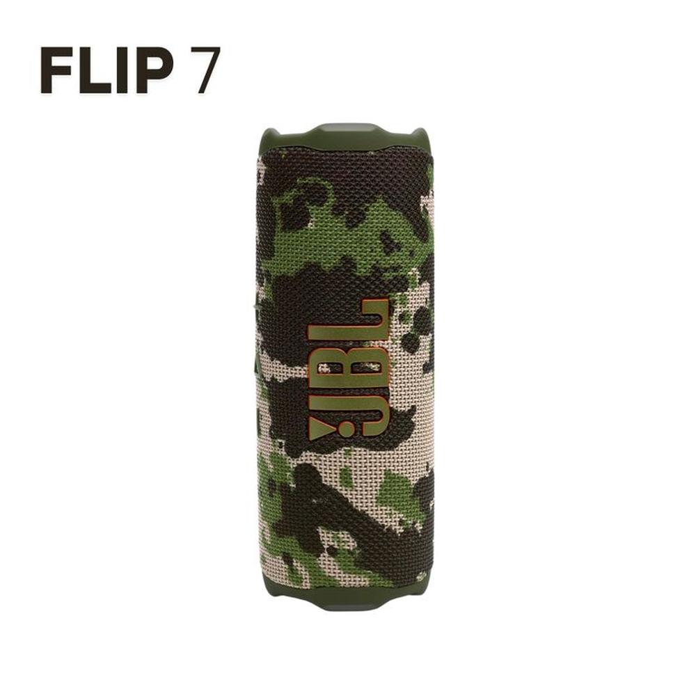 Parlante JBL Flip 7 con Aurocast IP68 duración hasta 16 horas - Camu