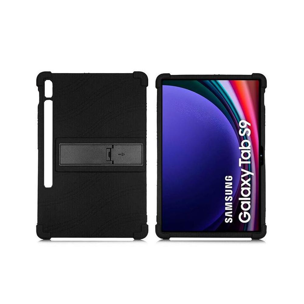 Funda Silicona Negro para tablet Samsung Galaxy Tab S9