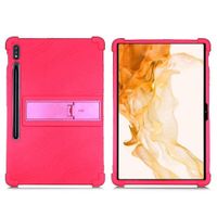 Funda Silicona Fucsia para tablet Samsung Galaxy Tab S8 Plus - S7 Plus