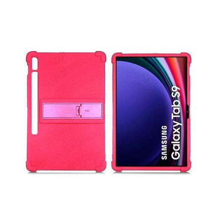 Funda Silicona Fucsia para tablet Samsung Galaxy Tab S9 Funda Silicona Fucsia para tablet Samsung Galaxy Tab S9