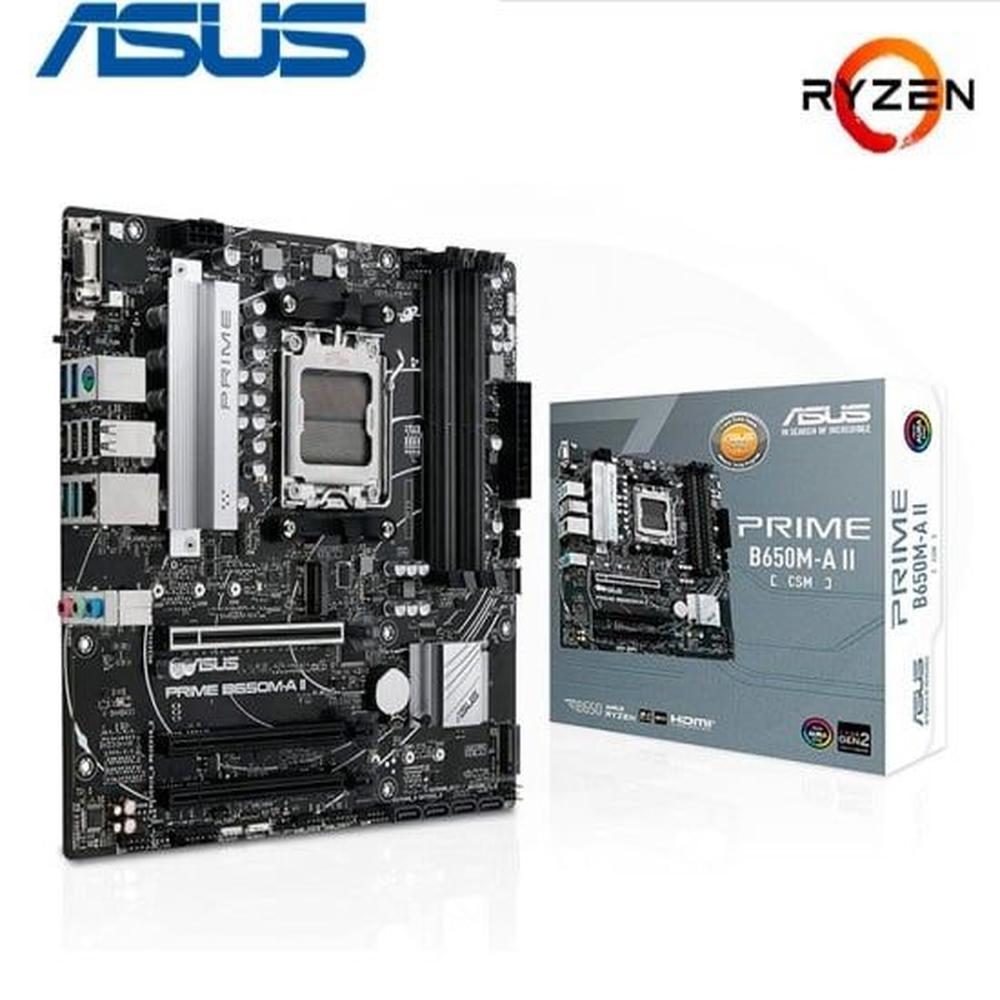 Placa Madre Asus AMD Prime B650M-A II CSM DDR5 HDMI DP AM5 Placa Madre Asus AMD Prime B650M-A II CSM DDR5 HDMI DP AM5