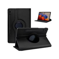 Funda Giratoria Negro para tablet Samsung Galaxy Tab S8 Plus - S7 FE