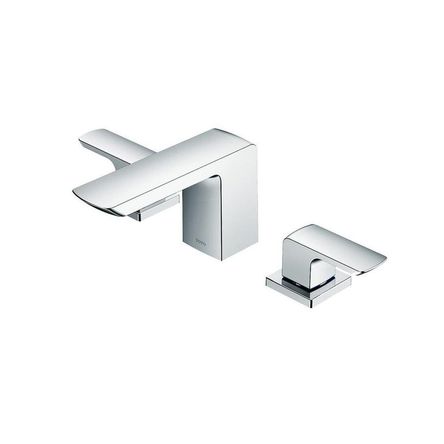 Grifería mezcladora para lavamanos modelo GR marca TOTO flujo 1.2 GPM TLG02201U Plateado Grifería mezcladora para lavamanos modelo GR marca TOTO flujo 1.2 GPM TLG02201U Plateado