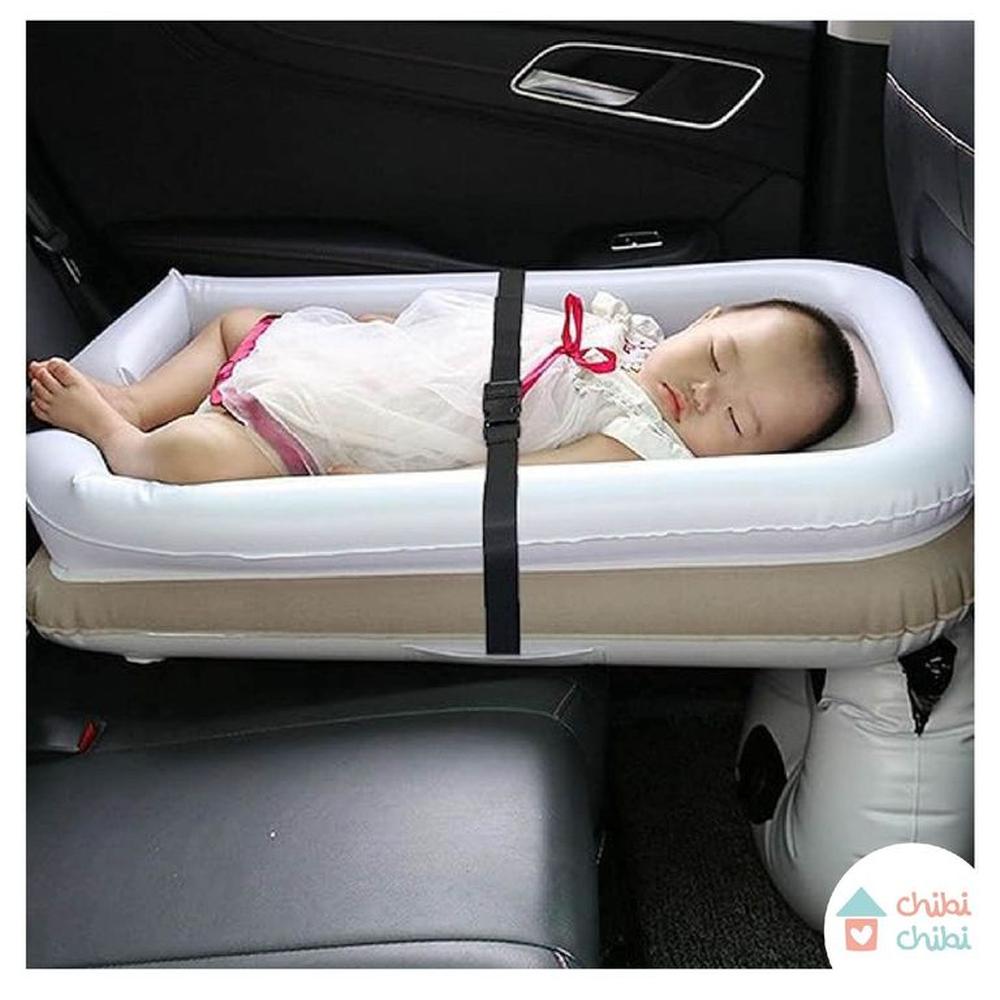 CAMA INFLABLE PARA AVIÓN OSITO