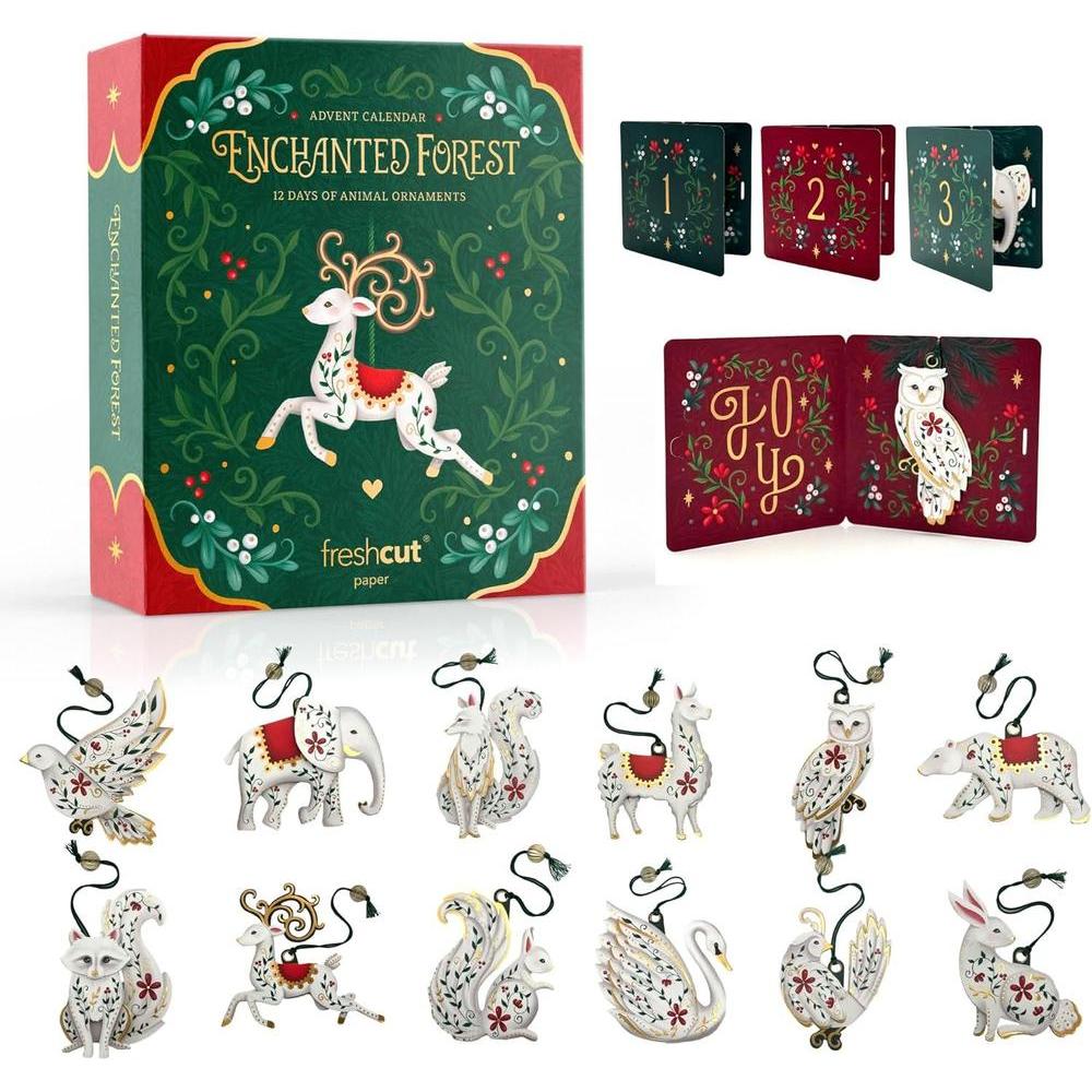 Calendario Adviento 2025 Freshcut Paper Adornos Emergent