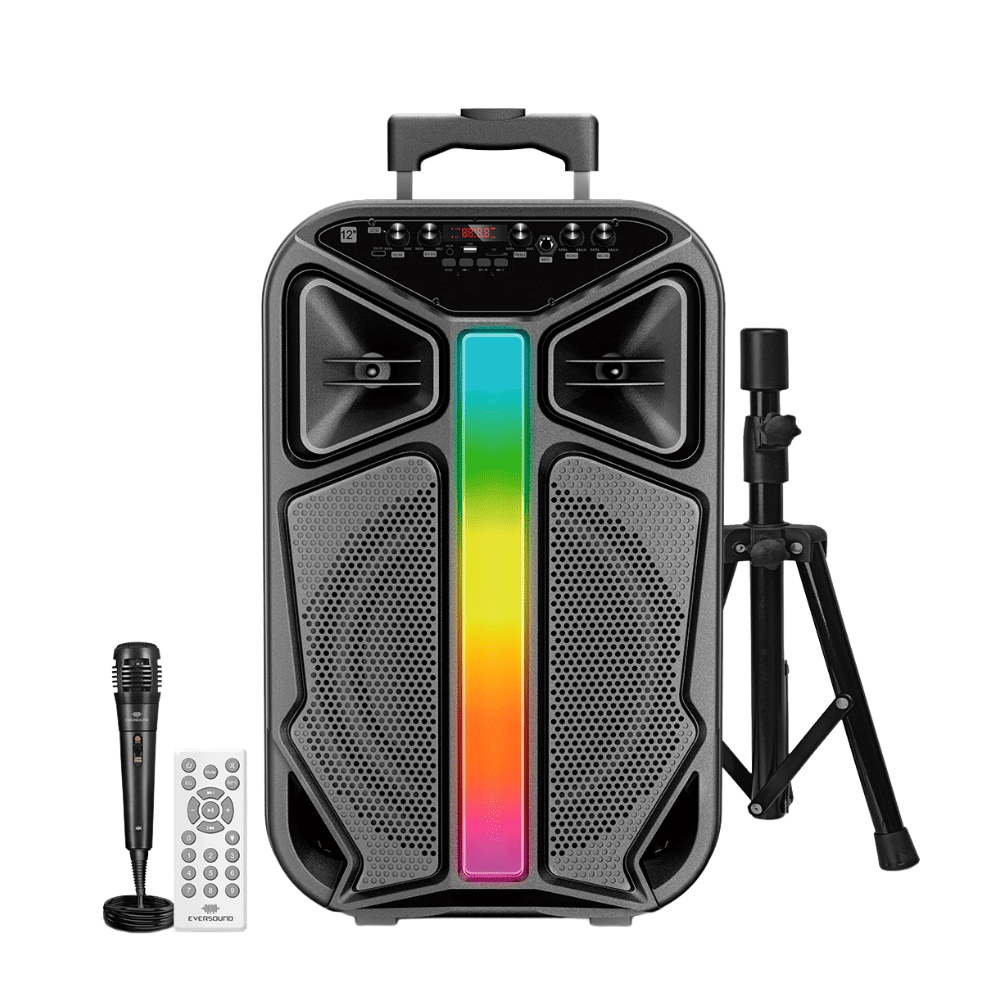 Parlante Bluetooth Eversound Lyrico EV 6000T con Micrófono Alámbrico