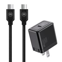Cargador de Pared 20W + Cable USBC Maxell Negro