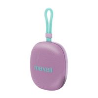 Parlante Bluetooth Tws Ipx7 Morado Maxelll Bt-trek