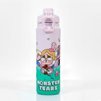 Tomatodo Labubu Rosado 600 ml Acero Inoxidable