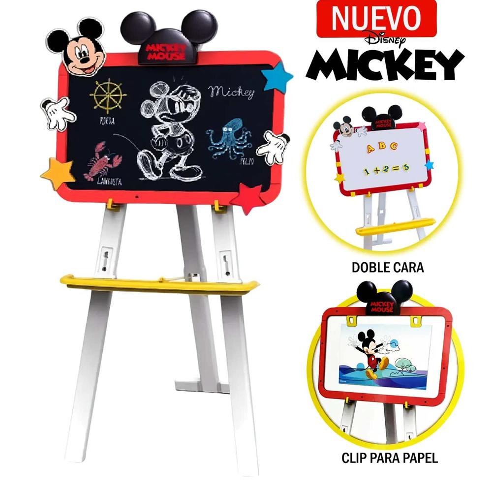 Set de Pizarra Reversible 2 en 1 Mickey Mouse EODS628-27M