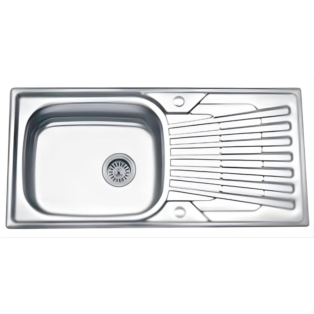 Lavadero 1 Poza con Escurridor Acero Inoxidable WLS10050J