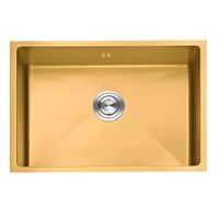 Lavadero 1 Poza Acero Inoxidable Dorado US07-7646