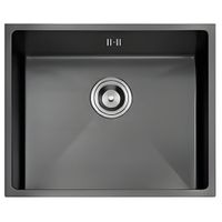 Lavadero 1 Poza Acero Inoxidable Negro US01-5045