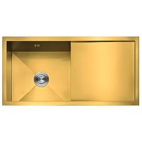 Lavadero con Escurridor Acero Inoxidable Dorado ULS07-10050