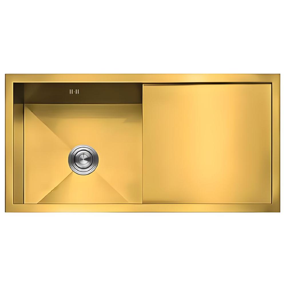 Lavadero con Escurridor Acero Inoxidable Dorado ULS07-10050