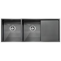 Lavadero 2 Poza con Escurridor Acero Inoxidable ULD01-12050