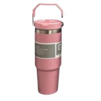Tomatodo térmico  con asa 900 ml Acero Inoxidable color rosa