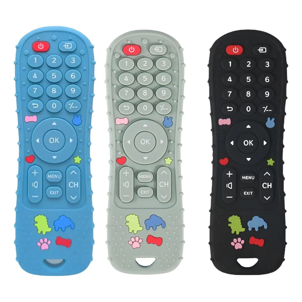 Juguetes Mordedores Para Bebés Dentición Silicona Pack 3 Pz Niños