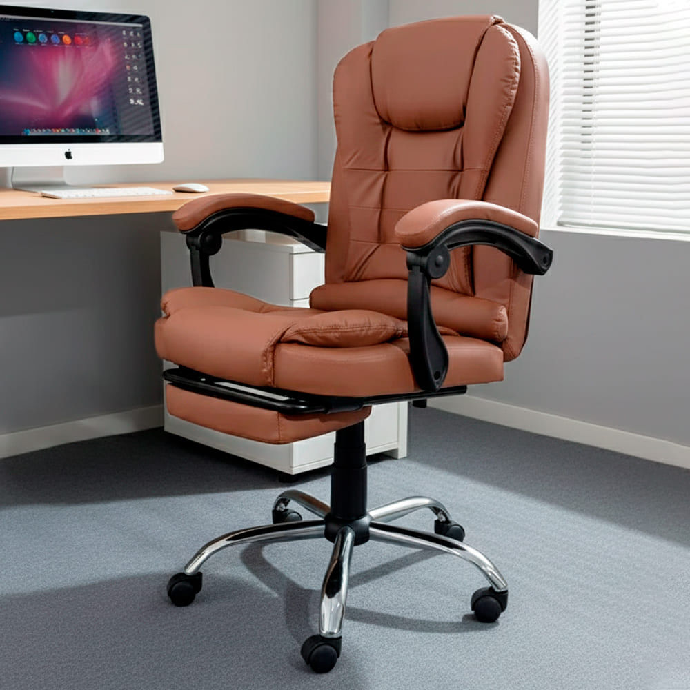 Silla de oficina Sillium Marron Claro