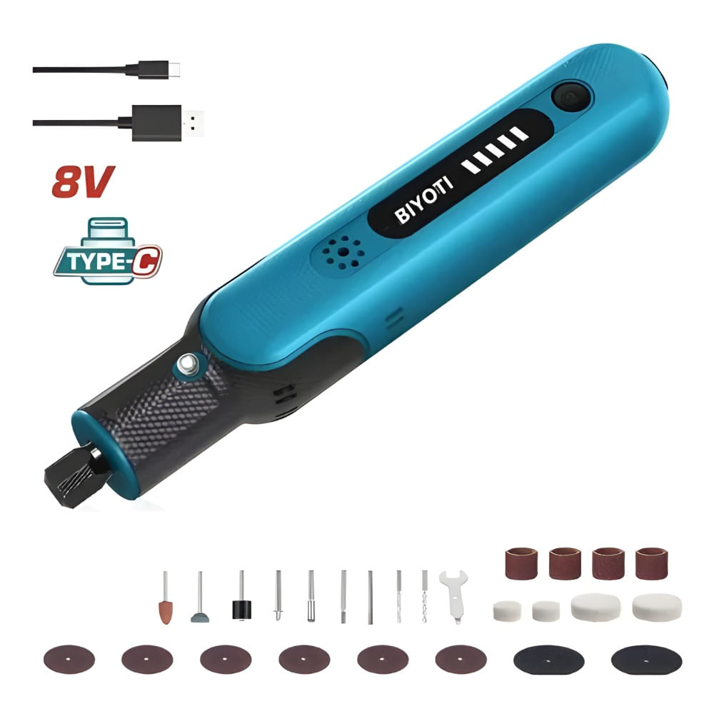 Herramienta Multipropósito 8v Inalámbrico Usb-c Recargable