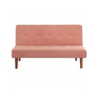 Futon 2 Cuerpos Batti Rosado H Y S