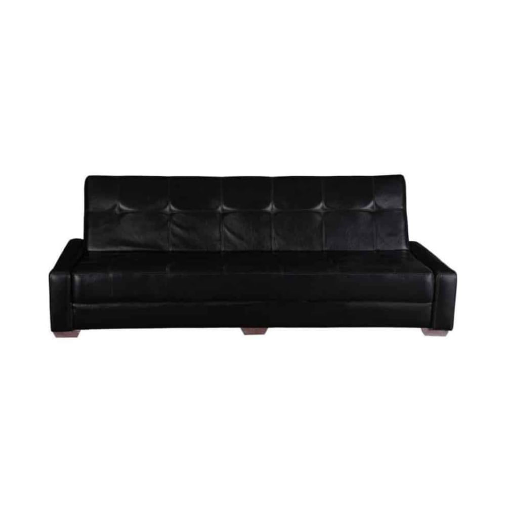 Sofa Cama 3 Cuerpos Gionia Negro H Y S